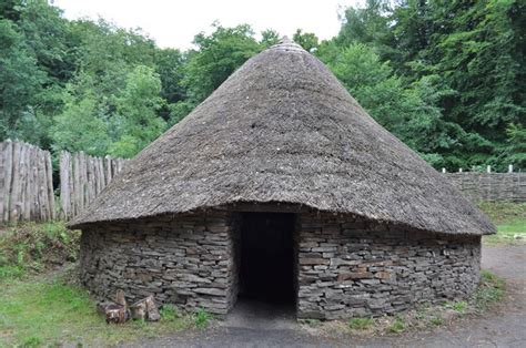 Celtic Hut At The Museum Of Welsh Life © Nick Mutton 01329 000000 Cc By