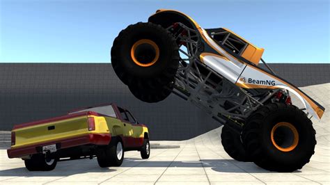 Beamngdrive 09 Revamped Crd Monster Truck Youtube