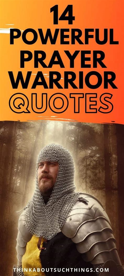 14 Powerful Prayer Warrior Quotes That Will Inspire