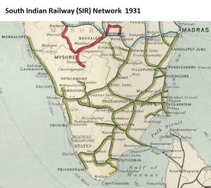 South Central Railway Map