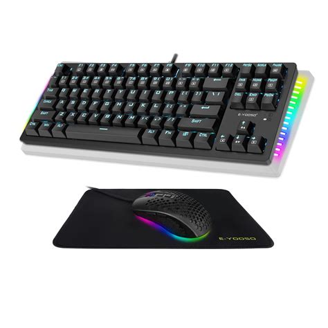 Buy Mechanical Keyboard And Mouse Combo E Yooso Blue Switches Wired