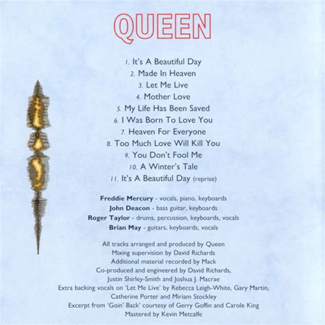 Queen Made In Heaven Cd Album Woodstock Shop
