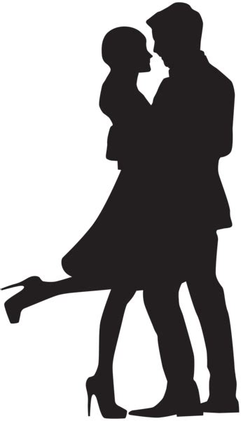 Romantic Png Image Couple Black Shadow Love Png Clip Art Library