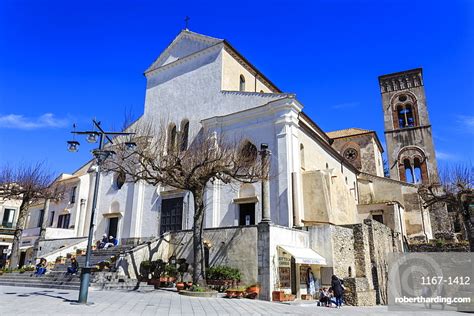 Cathedral Ravello Amalfi Coast Unesco Stock Photo