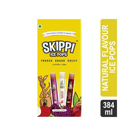 Skippi Natural Flavour Ice Pops Price Buy Online At ₹118 In India
