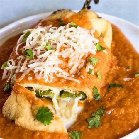 Chile Relleno Literally Meaning Stuffed Chile Is A Mexican Cuisine