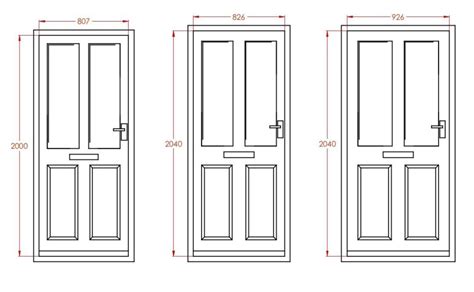 This is usually the fastest and cheapest material for. Metric Data 12 - Standard Door Sizes - First In ...