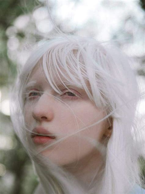 Nastya Kumarova Albino Girl Albino Model Stunning Women Fashion Models People Fictional