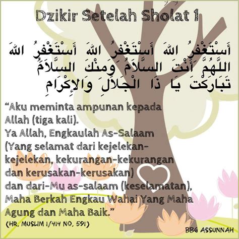 Zikir-zikir Setelah Solat Fardhu Yang Dianjurkan Nabi » ilmusunnah.com