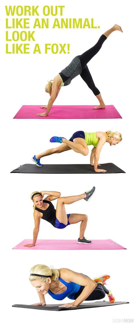 15 Animal Moves To Make You Foxy Fitness Body Full Body Workout Fitness