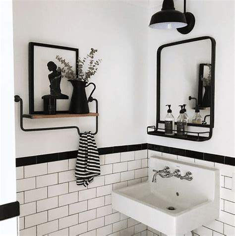 Black and white is a classic bathroom colour combination for a reason. 34 The Best Black And White Bathroom Decorating Ideas in ...