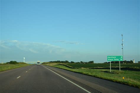 Interstate 90 East Minnehaha County Aaroads South Dakota