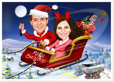 Create a wedding caricature online free, cartoonist for hire, wedding caricature templates, caricature from photos, online caricature maker, cards with caricature drawing, wedding couple caricature, wedding caricature gifts, animated gifs and caricature wedding video. Christmas Caricatures | Osoq.com