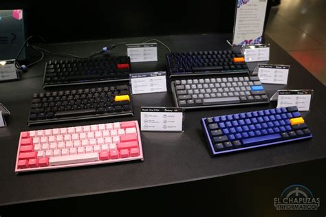 It's available in a variety of cherry. #Computex - Ducky One 2 RGB y One 2 Mini