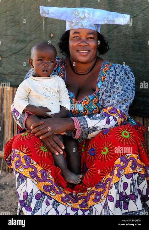 Herero People Local Locals Natives Native Kunene Region Namibia Africa