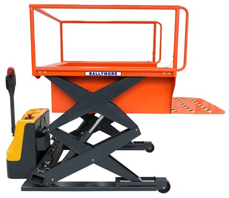 Powered Portable Loading Dock Industrial Man Lifts