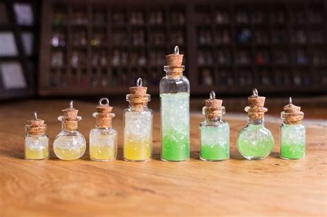 Custom Potion Bottle Necklace Made On Demand Glow In The Etsy Uk