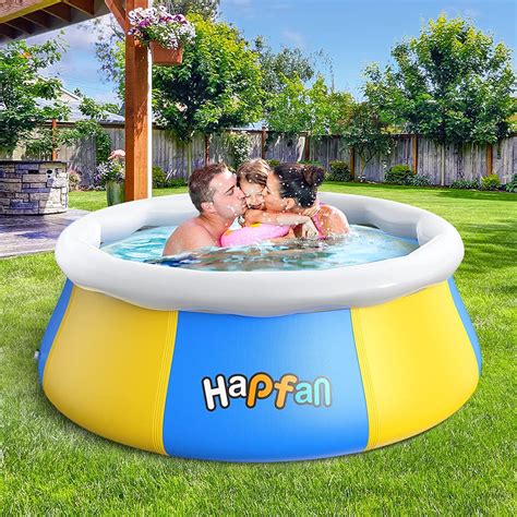 Hapfan 8ft10ft X 30inch Above Ground Pool Easy Set