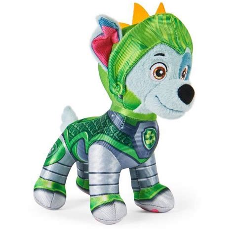 Paw Patrol Rescue Knights Rocky Plush Toy 8 Inches Tall