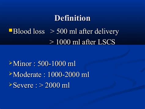 If compatible blood is not available after a blood loss of 2000ml or haemodynamically. Pph
