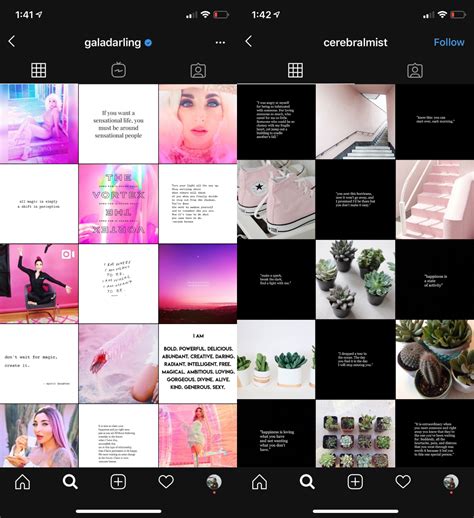 5 Instagram Feed Templates Used By Influencers