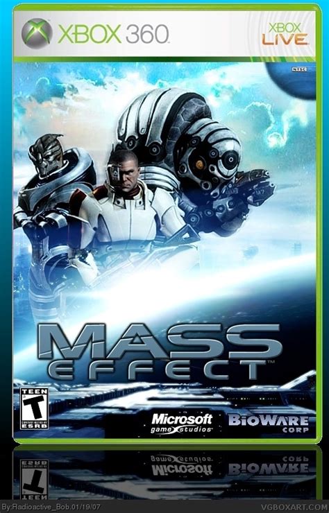 Mass Effect Xbox 360 Box Art Cover By Radioactive Bob
