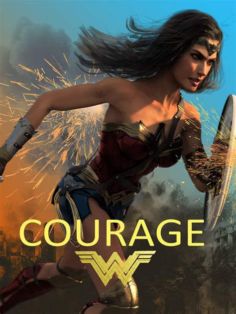 Wonder Woman Courage By Dahrialghul On Deviantart