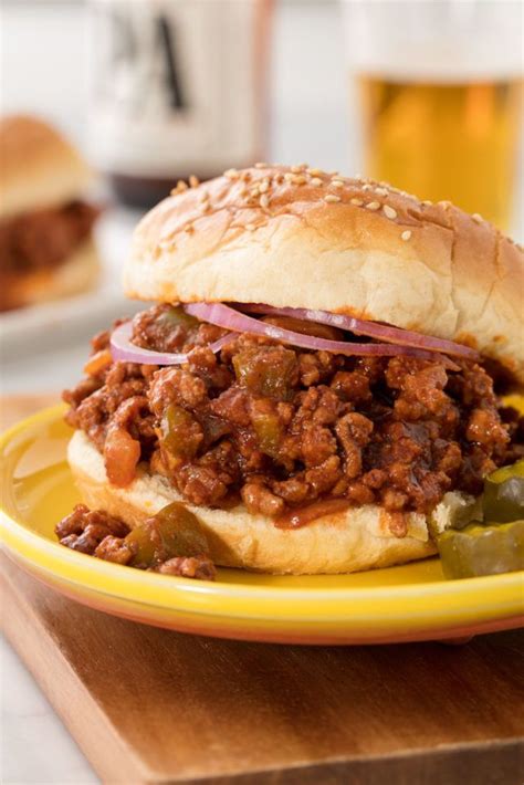Sloppy Joes Vertical Recipes Ground Beef Recipes Easy Food Network