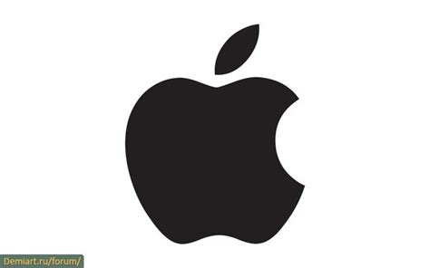 Создаем логотип Apple Wwdc Demiart Photoshop