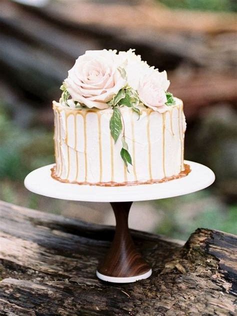 22 Pretty Single Layer Wedding Cakes For 2021 Trends Oh Best Day Ever Cake Fall Wedding