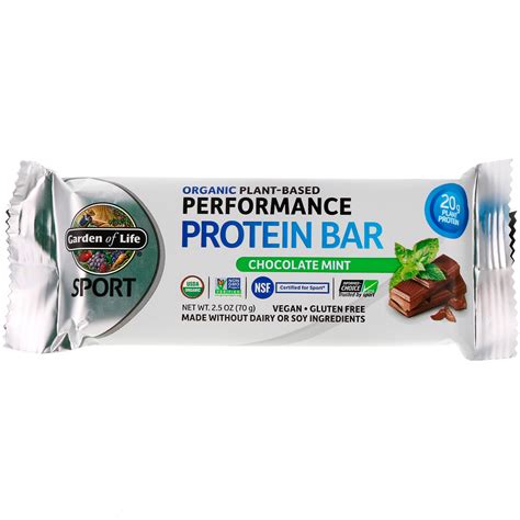 Garden Of Life Sport Organic Plant Based Performance Protein Bar