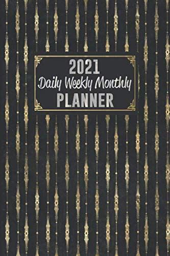 2021 Daily Weekly Monthly Planner 2021 Personal Yearly Organizer