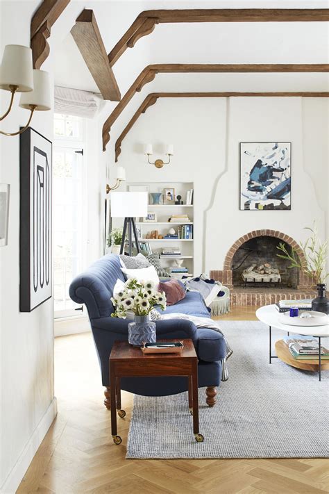 Emily Hendersons Updated Modern Traditional Living Room In Her Tudor