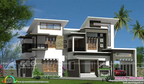 Modern Box Type 2350 Square Feet Home Kerala Home Design And Floor