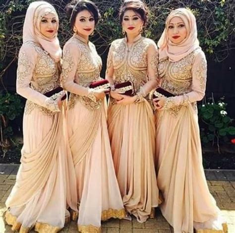 Beautiful Muslim Wedding Bridesmaid Dresses Asian Bridesmaid Dresses Desi Wedding Dresses