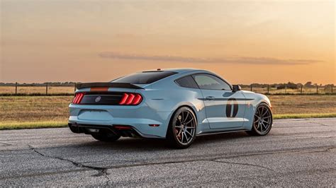 808 Hp 2019 Ford Mustang Gt Gulf Heritage Is The Most Expensive New
