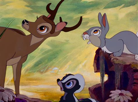 It so perfectly captures the personalities of bambi. 3/5 Twitterpated Rabbits