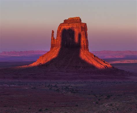 Til That Twice A Year In Monument Valley Mitten Shaped Rock Formations