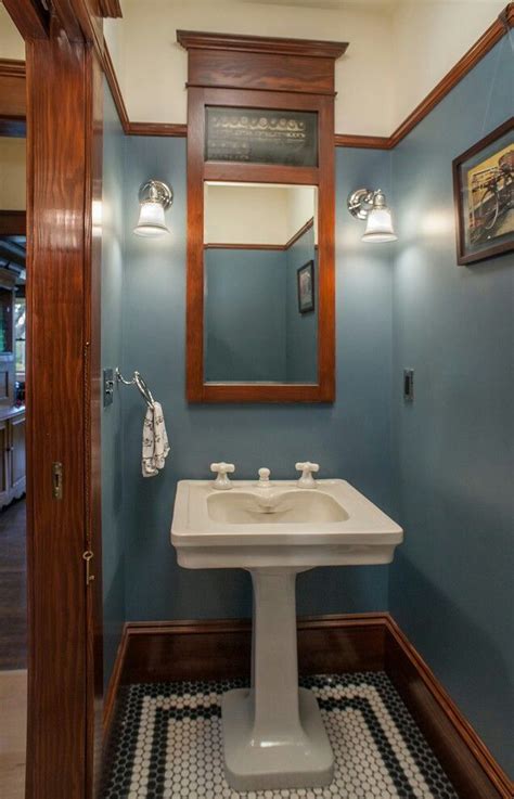 Bungalow Perfect Craftsman Bungalow Bathroom New Floor Hex Tile With
