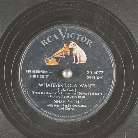 whatever lola wants lola gets dinah shore free download borrow and streaming internet