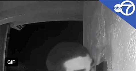Police Seek Help In Tracking Down Man Who Spent 3hrs Licking The Doorbell Of A California Home