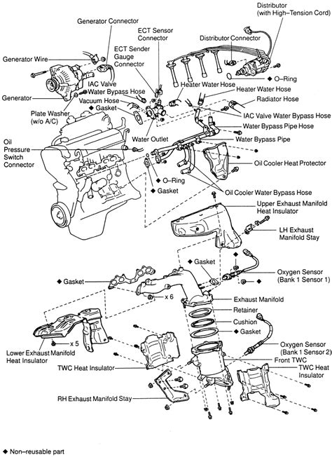 1997 Toyota Avalon Engine Diagram