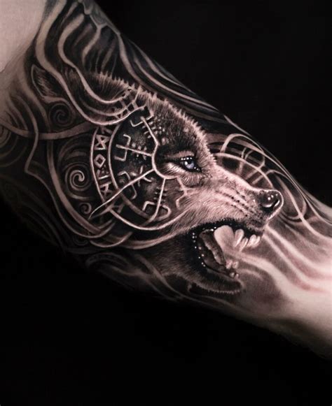 11 Fenrir Wolf Tattoo Ideas That Will Blow Your Mind Alexie