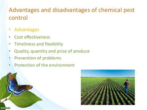 Biological control is a method to prevent pests that cause economic or environmental damage. Chemical control of pest management
