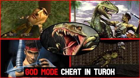 Turok Dinosaur Hunter GOD MODE Cheat 1997 YouTube