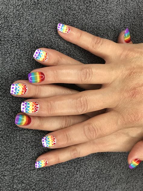 Pride Nails Best Acrylic Nails Acrylic Nail Designs Nail Art Designs