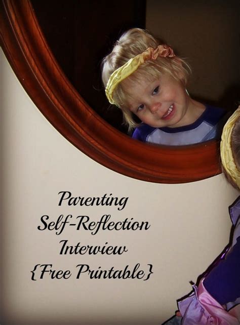 I am very excited to be considered for this position, and i look. Parenting Self -Reflection Interview