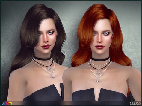 Gloss Hair By Anto At Tsr Sims 4 Updates