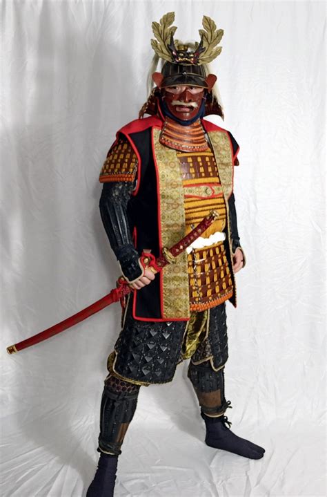ancient armor samurai armor japanese mask gambaran