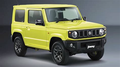The signature kinetic yellow launch color gets a similarly. Aw, the 2019 Suzuki Jimny is so Gosh Darn Cute - 2019 ...